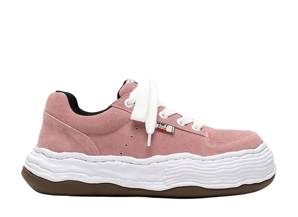 Maison MIHARA YASUHIRO OLIVER OG Sole Suede Low-top Sneaker "Pink"