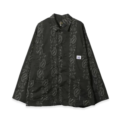 NEEDLES Coverall - Embroidered Twill "Black"