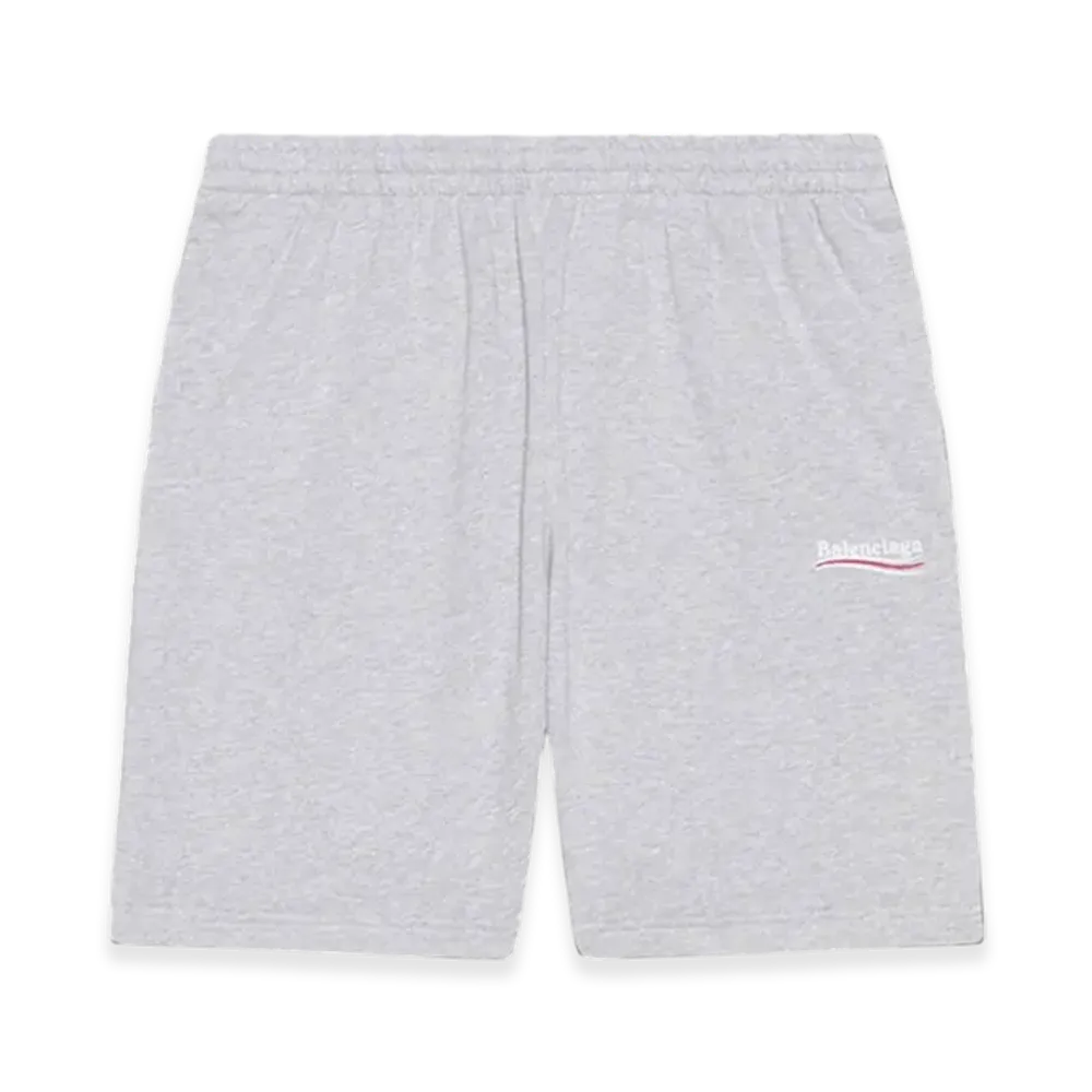 BALENCIAGA Political Campaign Sweatshorts "Grey"