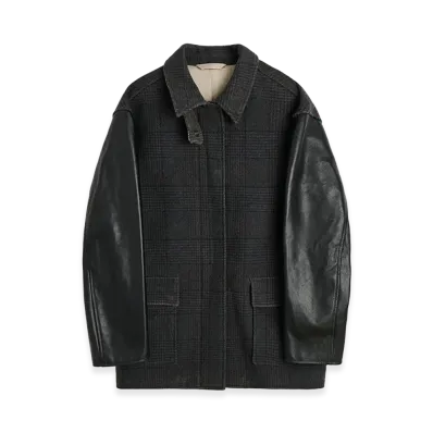 OUR LEGACY Women's Still Jacket "Bishop Check Tempered Wool"