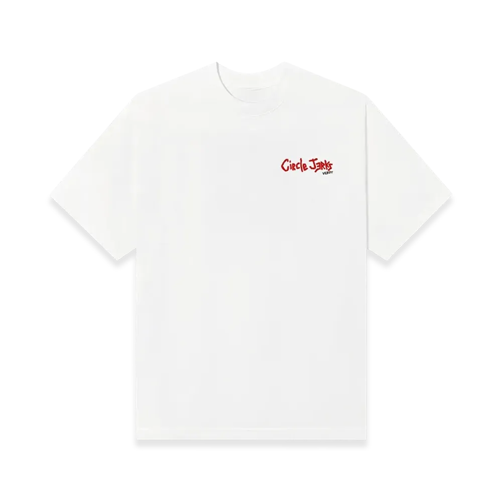 VERDY x Circle Jerks Tee2 "White"