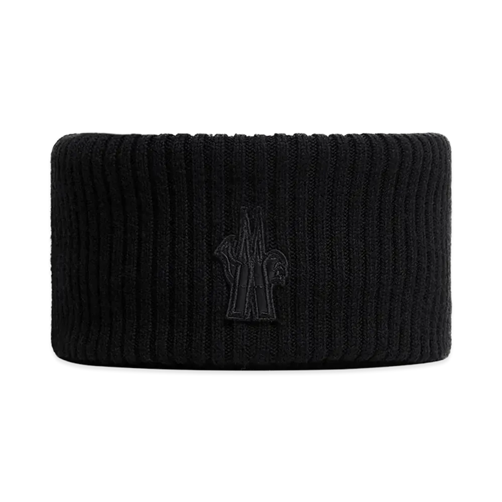 MONCLER Wool Headband "Black"
