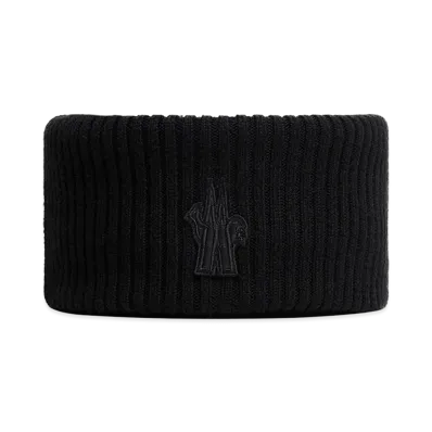 MONCLER Wool Headband "Black"