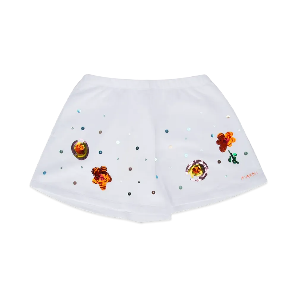 MARNI Kids Shorts "White"