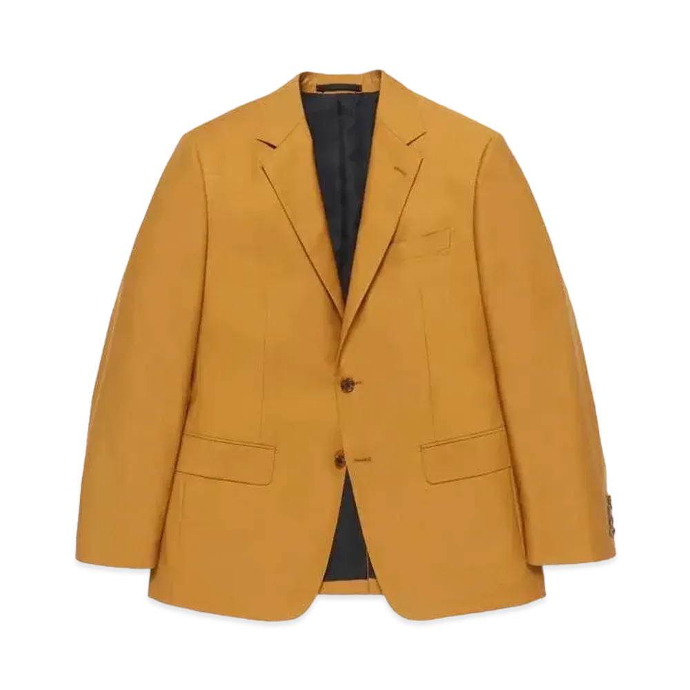 WACKO MARIA DORMEUIL / Single Breasted Jacket "Yellow"