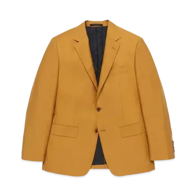 WACKO MARIA DORMEUIL / Single Breasted Jacket "Yellow"