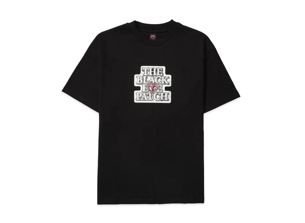 BlackEyePatch WOMEN x MOUSSY Bep OG Rhinestone Tee "Black"
