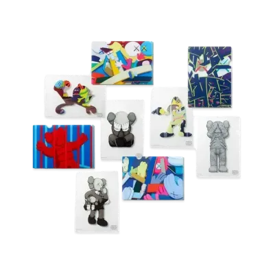 KAWS Clear File 9 Set