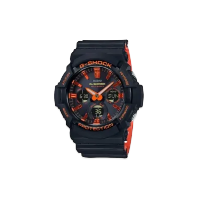 Casio G-SHOCK GAW-100BR-1AJF Analog Digital "Black/Orange"