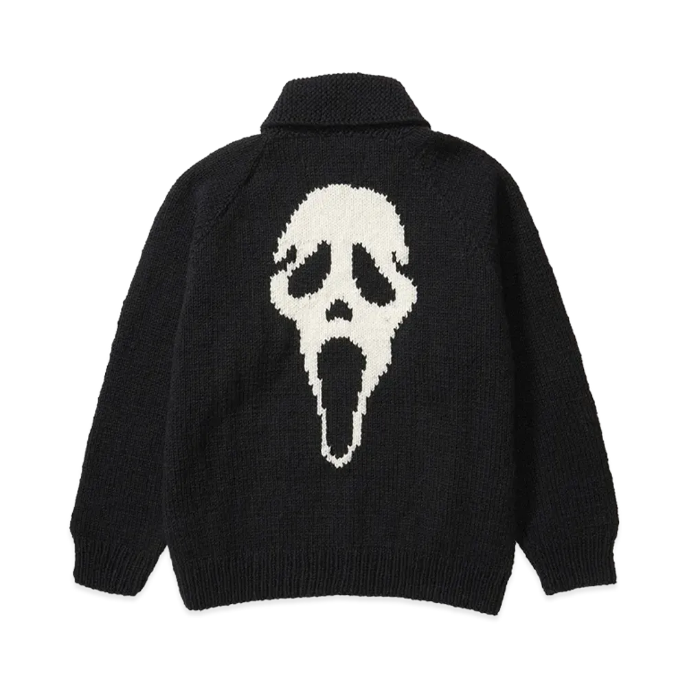 Supreme Ghostface Cowichan Sweater "Black"