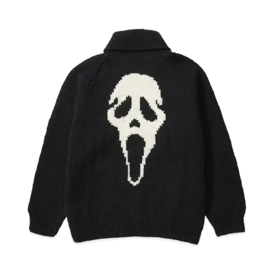 Supreme Ghostface Cowichan Sweater "Black"
