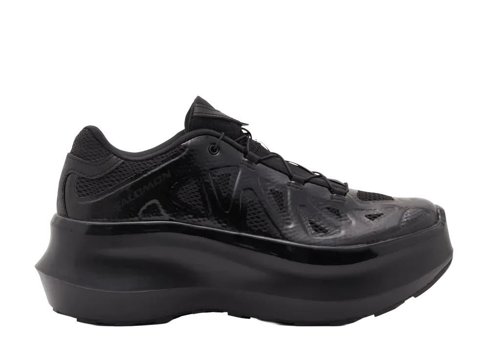 COMME des GARCONS × Salomon XT-Whisper Void Platform "Triple Black"
