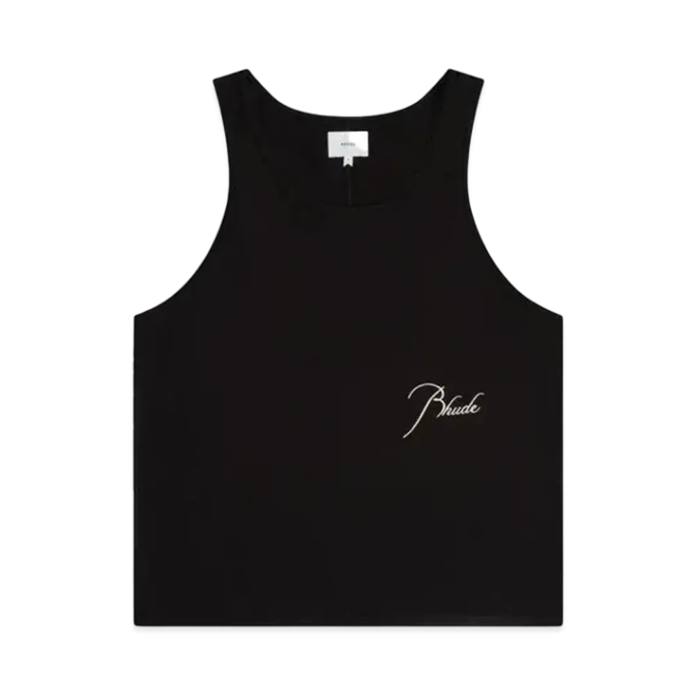 RHUDE Tank Top "Black"