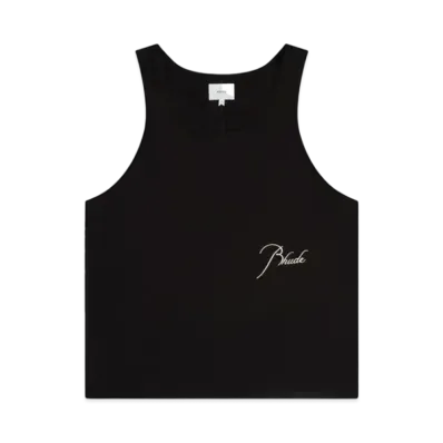 RHUDE Tank Top "Black"