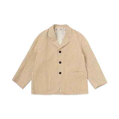 visvim FALKLAND BLAZER STRIPES "Beige"