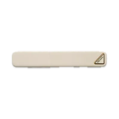 PRADA Plexiglass Hair Clip "Ivory"