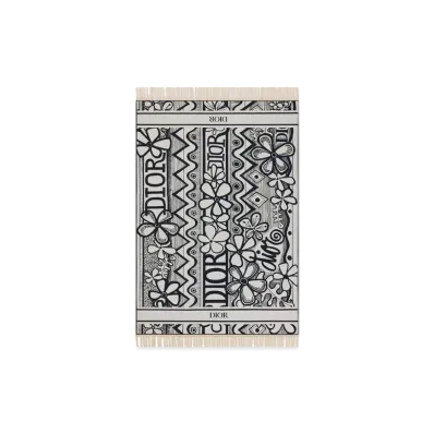 Dior x Shawn Stussy Beach Towel "Navy/White"