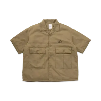 visvim Cornet Down Shirt S/S "Beige"