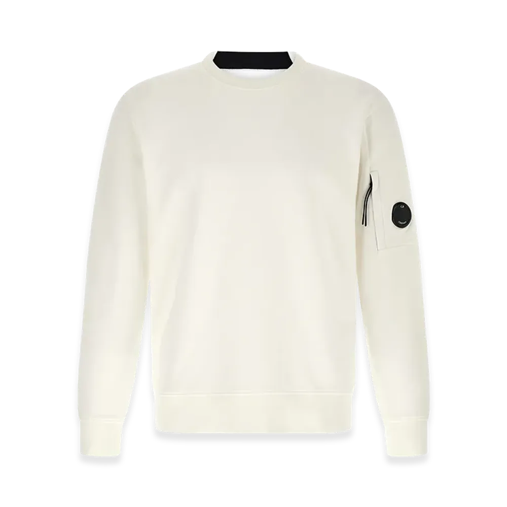 C.P. Company 'Diagonal Raised' Sweatshirt "White"