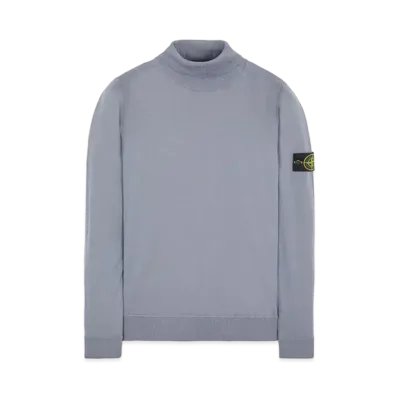 Stone Island 527C4 LIGHT PURE WOOL "Pastel Blue"