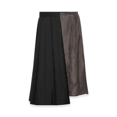 Maison Margiela Midi Skirt "Black/Dark Taupe"