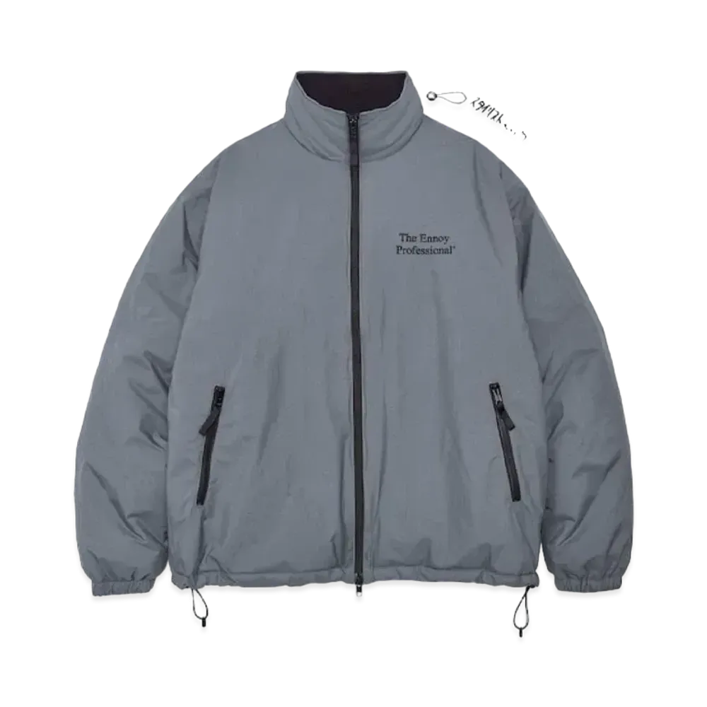 ENNOY x Stylistshibutsu 22AW Nylon Padded Jacket "Grey" AW22BRENJK03LP