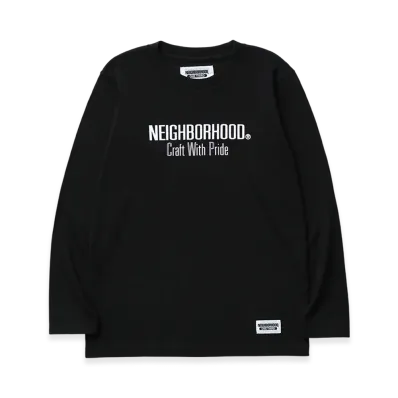 NEIGHBORHOOD Ot. Tee LS-4 "Black"