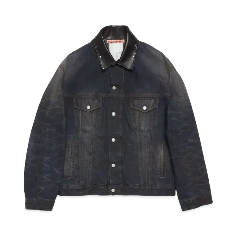 Acne Studios Denim Jacket - Oversized Fit "Dark Blue"