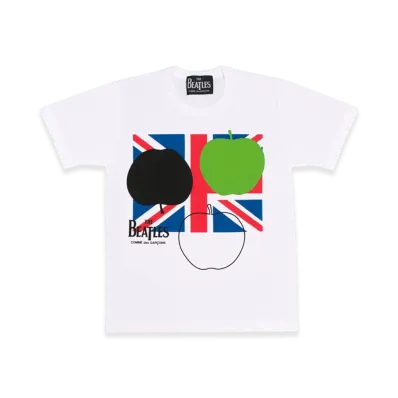 COMME des GARCONS x The Beatles T-Shirt "White"