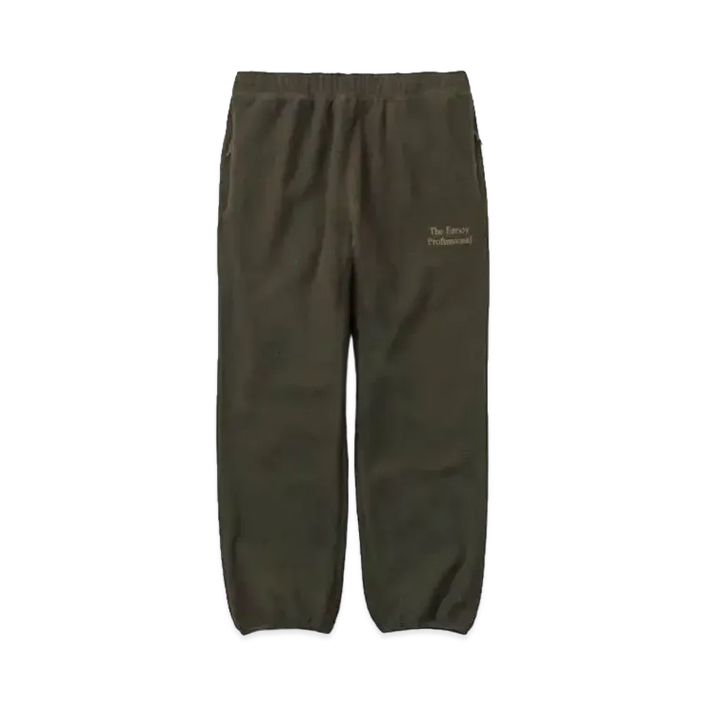 エンノイ 22AW ポーラテック シティ フリース パンツ "オリーブ" AW22BRENPT01LP