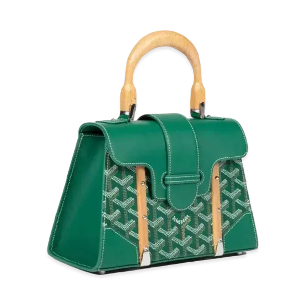 Goyard Saigon Structure Mini Bag "Green"