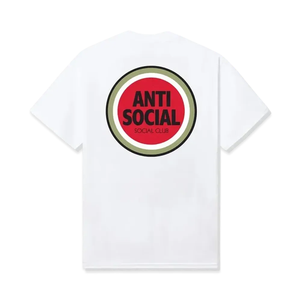 ANTI SOCIAL SOCIAL CLUB Bullseye Tee "White"