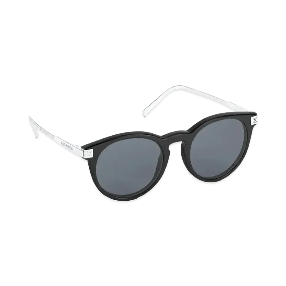 Louis Vuitton LV Rise Round Sunglasses "Noir"