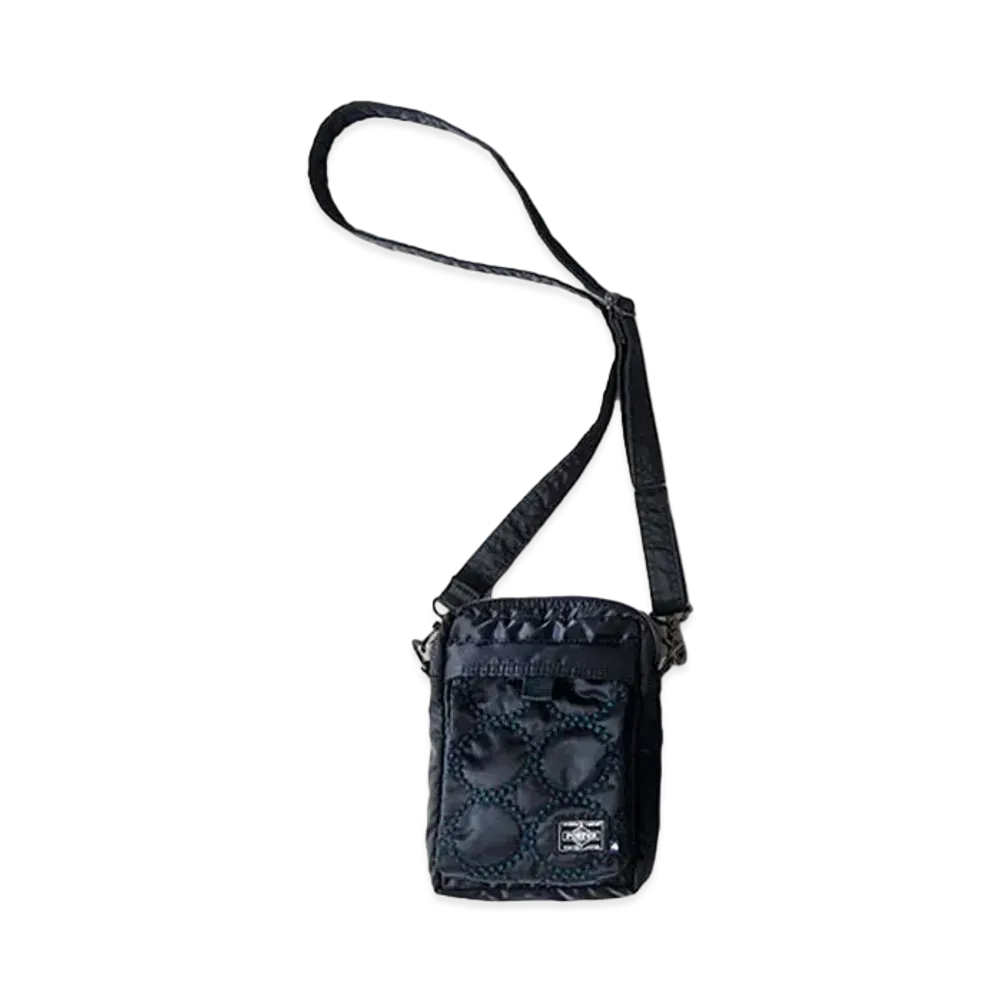 PORTER x mina perhonen Vertical Shoulder Bag tambourine "Navy"