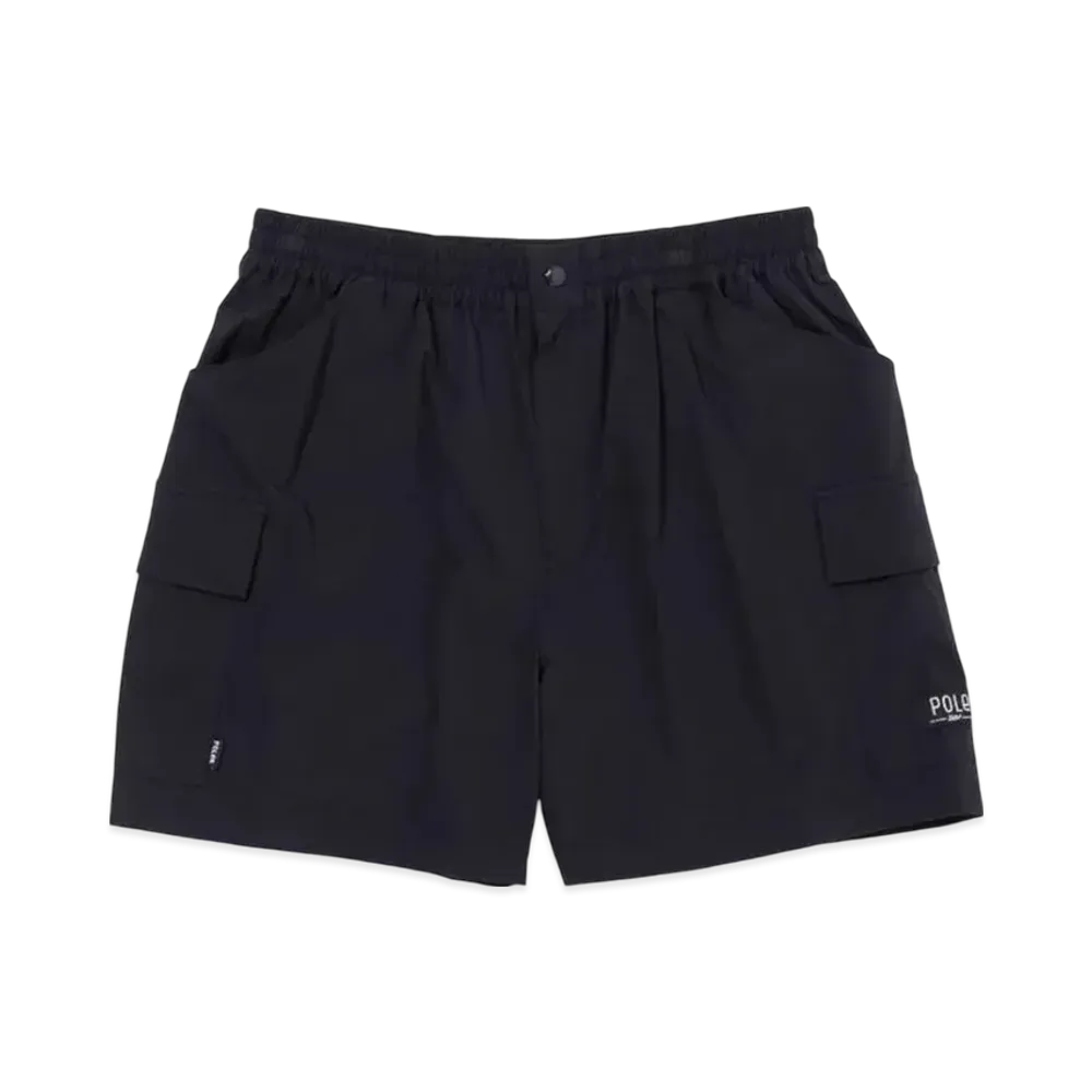 POLeR Stretch 2Way Hybrid Cargo Shorts "Black"