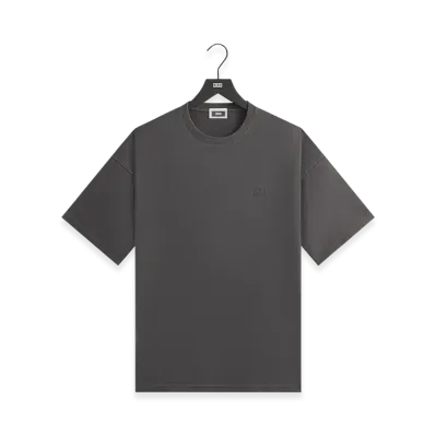 Kith Sueded Jersey Bishop Tee "Hematite"