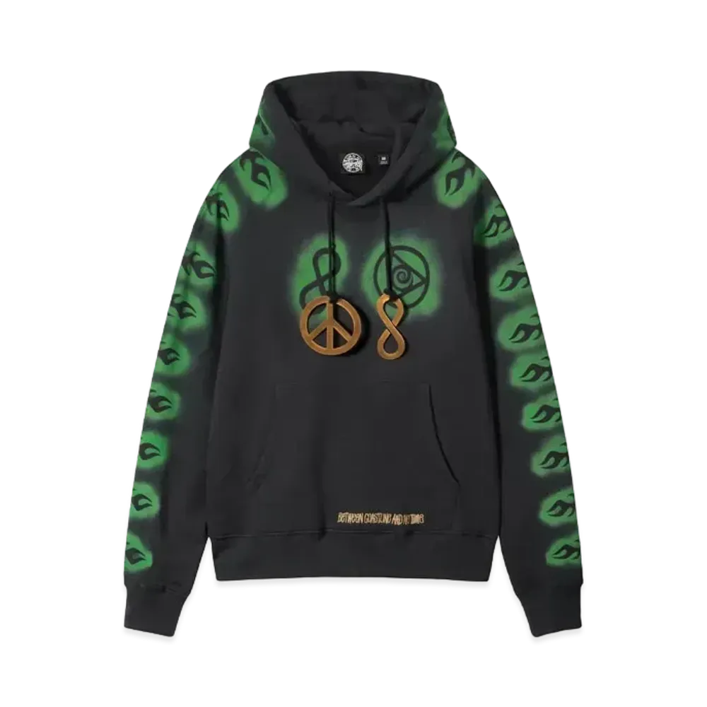 Stussy x Dries Van Noten Embroidered Hoodie "Black"