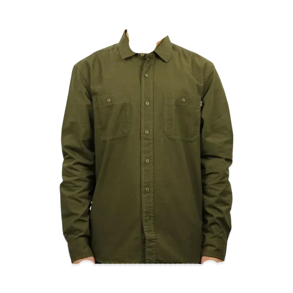POLeR Hawthorn LS Ripstop Woven "Olive"