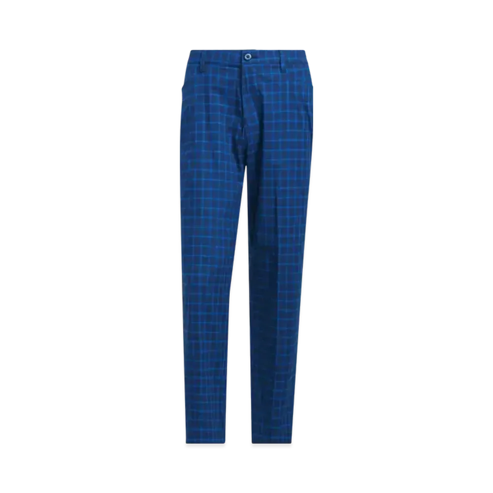 adidas Originals Golf Check Wide Pants "Night Indigo/Royal Blue/Blue Bird"