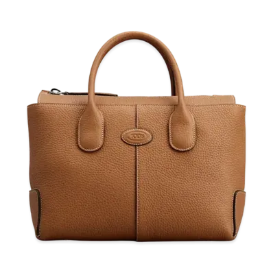 TOD'S Di Bag in Leather Small "Brown"