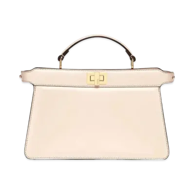FENDI Peekaboo Iseeu East-West Leather Bag "Pink"