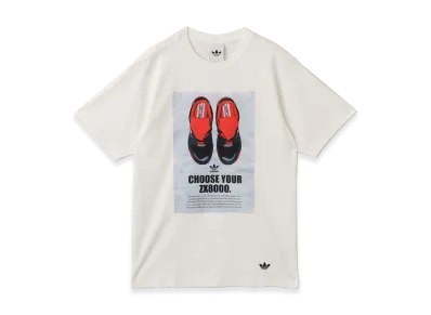adidas x atmos ZX8000 Predator Tee "White"