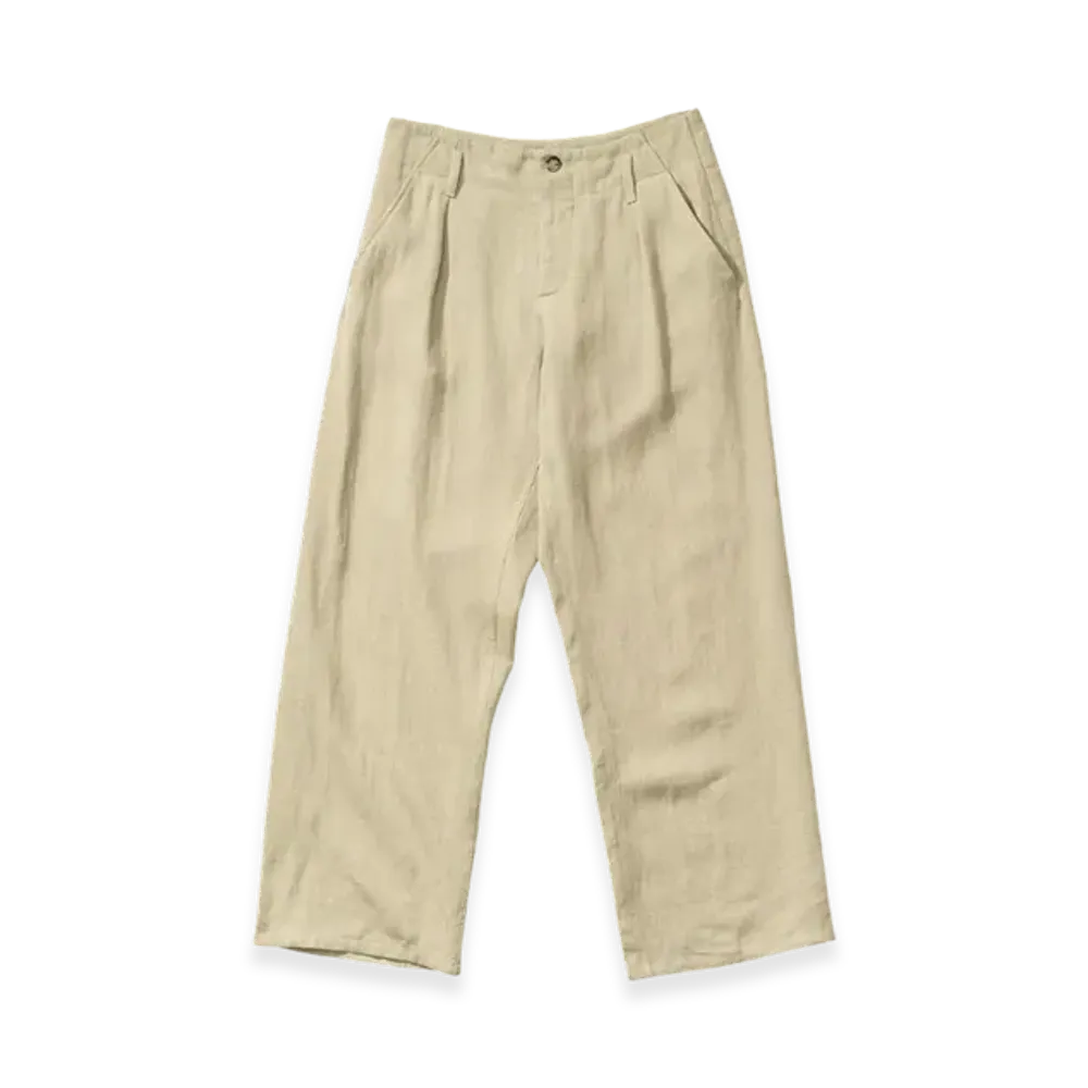 OUR LEGACY Work Shop x Emporio Armani Carico Trouser "Oliva Pure Linen"