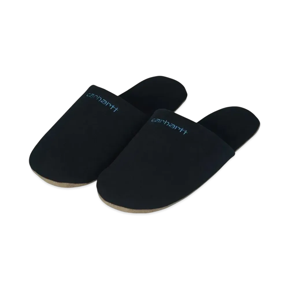 Carhartt WIP Script Embroidery Slippers "Astro/Icesheet"