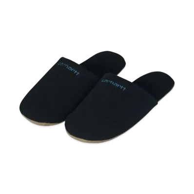 Carhartt WIP Script Embroidery Slippers "Astro/Icesheet"