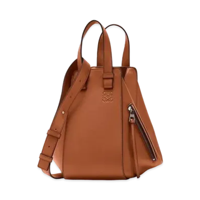 LOEWE Small Hammock Bag In Classic Calfskin "Tan"