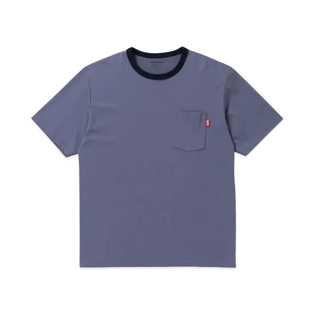 BlackEyePatch Handle With Care Pocket Tee "Slate"