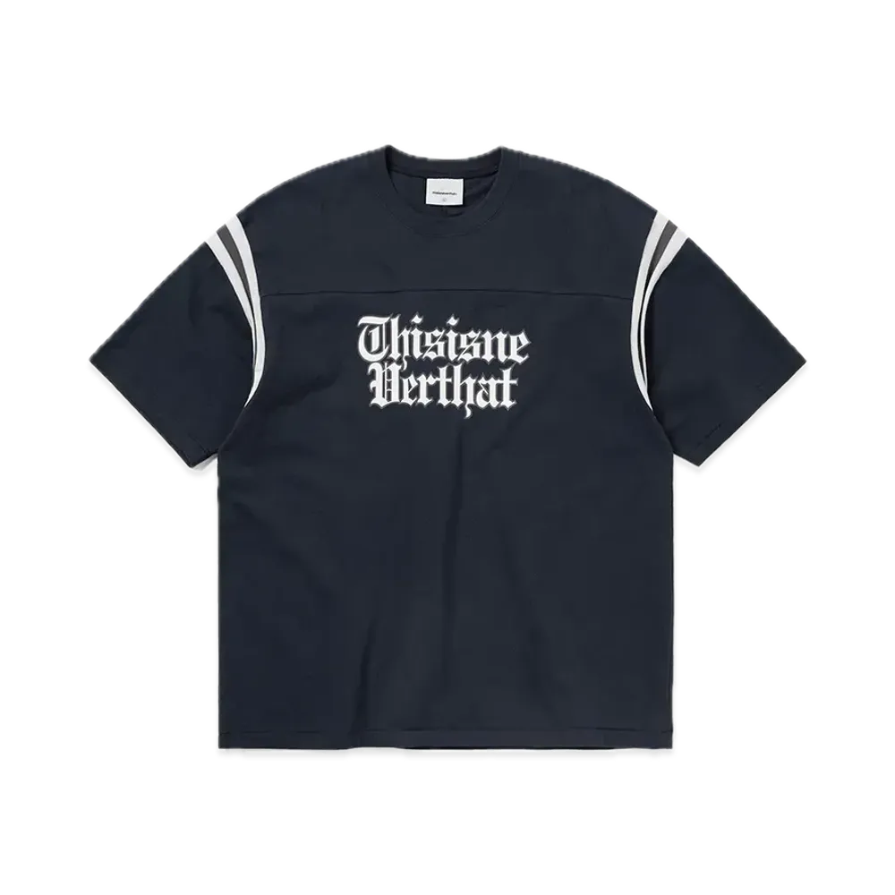 thisisneverthat Football Tee "Navy"