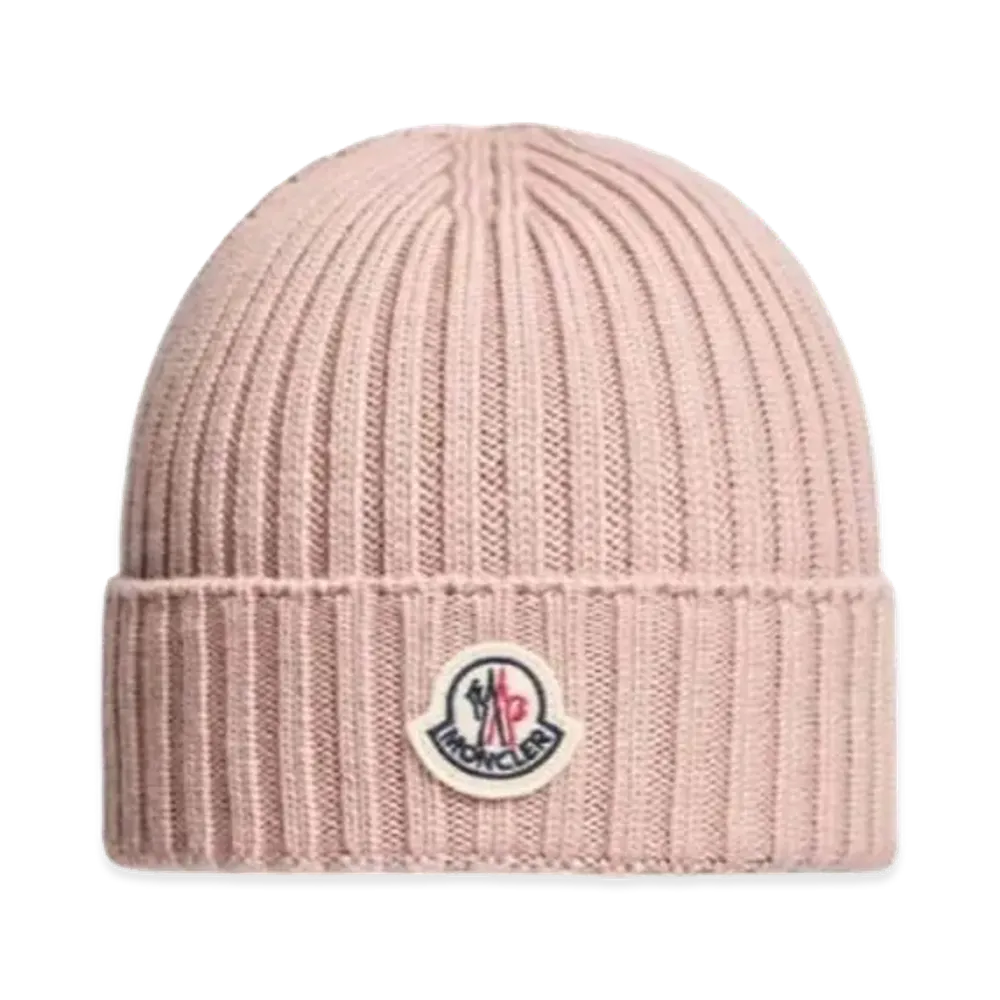 MONCLER Kids Wool Beanie "Pink"