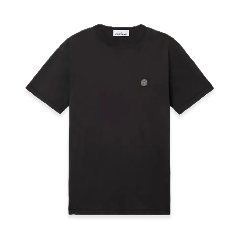 Stone Island 2100027 60/2 Cotton Jersey "Black"